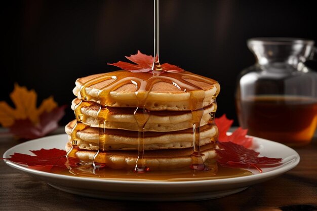 Maple Syrup Pancakes